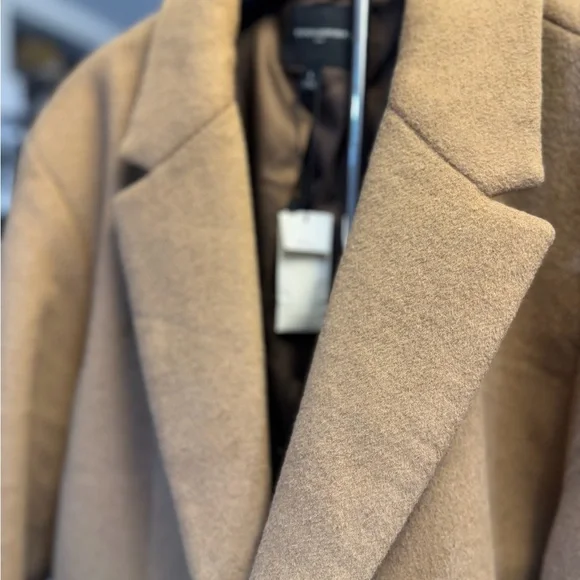 Wool Men's Tan Overcoat - Brand new - Picture 2 of 9